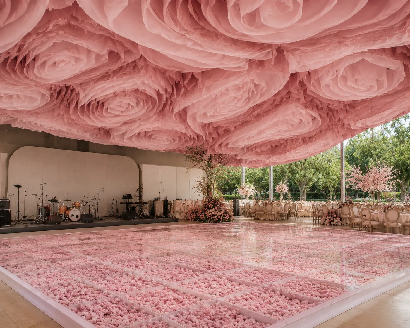 Dusty Pink · Blush Romance luxury event design
