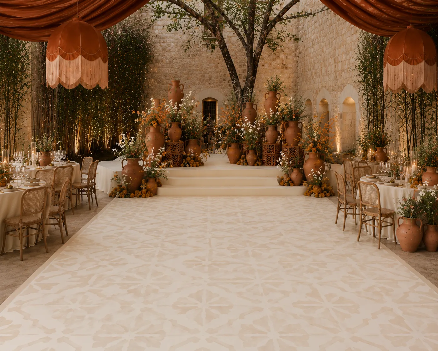 Terracotta Terra luxury event design